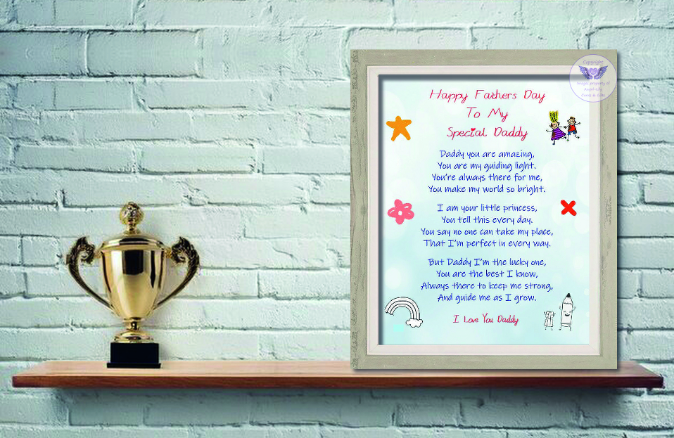 SPECIAL DADDY
Various Sizes
From £6.00
SEE MORE