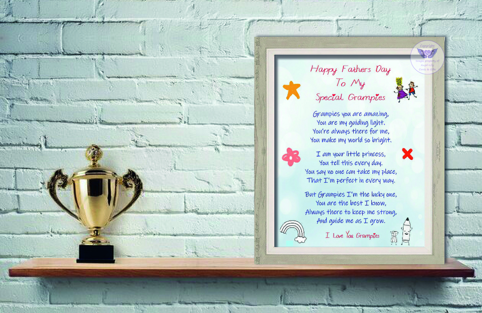 SPECIAL GRAMPIES
Various Sizes
From £6.00
SEE MORE